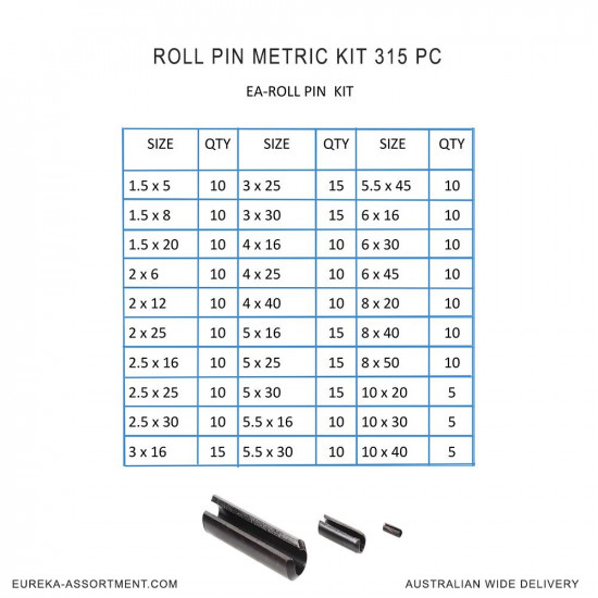 Roll Pins Replacement Pack