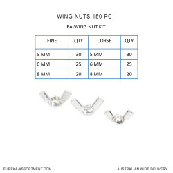 Wing Nuts 150 pc