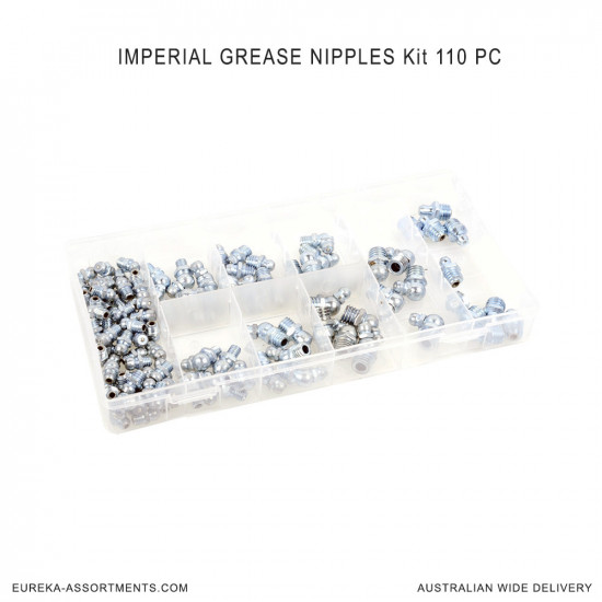 Imperial Grease Nipples Kit 110 pc