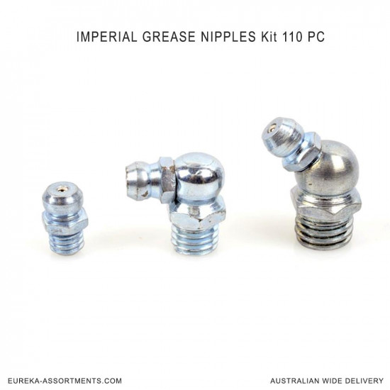 Imperial Grease Nipples Kit 110 pc