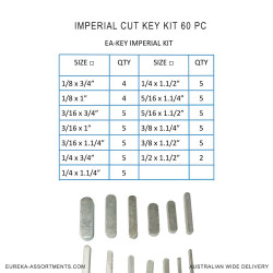 Imperial Cut Key Kit 60 pc