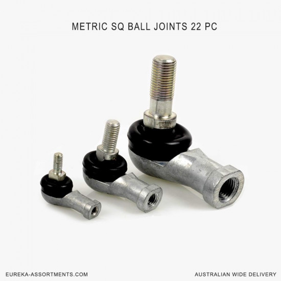 Metric Sq Ball Joints 22 pc