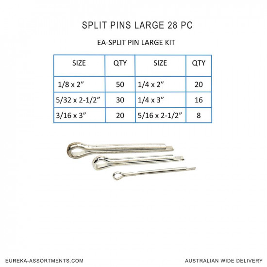 Split Pins Large 28 pc