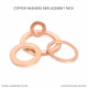 Copper Washers Replacement Pack