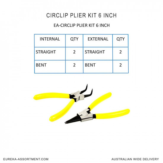 Circlip Plier Kit 6 Inch