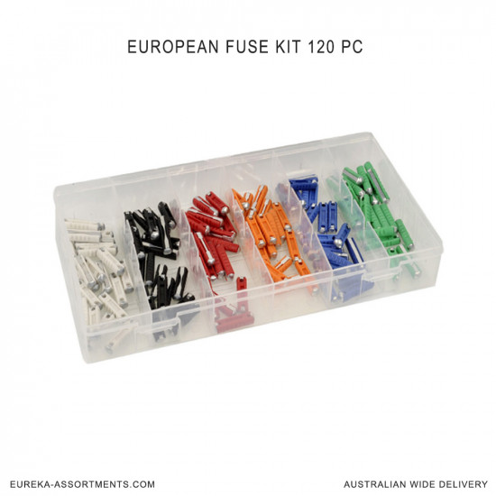 European Fuse Kit 120 pc