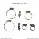 Hose Clamp Kit 26 pc